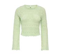 ONLY Onlelke Life LS-Pullover Knt Nca, Laurel Green, XS Donna