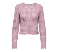 ONLY Onlelke Life LS-Pullover Knt Nca, Romance Rose, L Donna