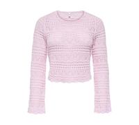 ONLY Onlelke Life LS-Pullover Knt Nca, Romance Rose, M Donna
