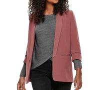 Blazer da donna Only Onlelly 3/4 Life Rouge 34