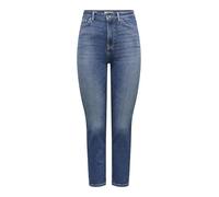 ONLY Onlemily Icon HW STR Ank DNM Cro306 Noos Jeans, Media Blu Denim, 29W x 30L Donna