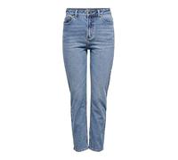 Only Jeans Onlemily Life HW St Ankle Mae0012 Noos Denim blu medio Donna Taglia 31 Lunghezza 32