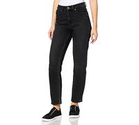 Only - Emily - Jeans dritti a vita alta alla caviglia nero slavato W29 L32