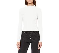 Only ONLEMMA L/S High Neck Top Noos Jrs, Egret, L Donna