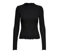 Only Onlemma L/S High Neck Top Noos Jrs, Maglia A Maniche Lunghe Donna, Nero (Black, XS