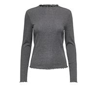 ONLY Onlemma Life LS Glitter Top Jrs Noos, Nero, M