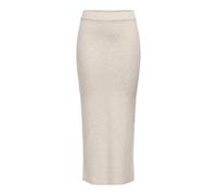 ONLY Onlemma Long Slit Skirt Jrs Maxi Gonna Basic con Spacchi Laterali, Pumice Stone, X-Small Donna