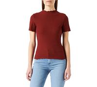 ONLY Onlemma S/S Highneck Top Noos Jrs T-Shirt, hennè, XS Donna