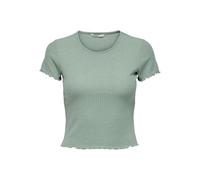 T-shirt a manica corta da donna Only onlemma Vert XL