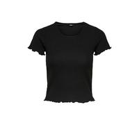 T-shirt donna Only Emma maniche corte Noir L