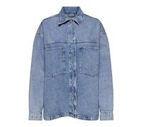 ONLY Onlemmie L/S - Camicia da Donna DNM AZ Noos, Mix Blu Chiaro, M