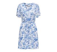ONLY Onlevida S/S Short Dress Wvn Noos Abito con Bottoni E Cintura, Ballerino di Nuvola, XL Donna