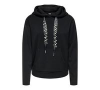 ONLY Onlfancy L/S Hood String Swt, Nero, XS