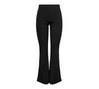 ONLY ONLFEVER - Pantaloni da Donna Flared, Nero, (S) W x 34L