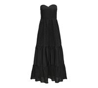 ONLY Onlfia EMB Tube Long Dress Ptm, Nero, XS Donna