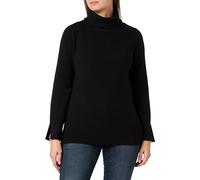 ONLY Onlfia LS Rollneck Knt Maglione Lavorato a Maglia, Nero, S Donna