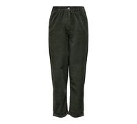Only ONLFLORA - Pantaloni Classici da Donna in Velluto a Coste, Rosin., (L) W x 32L