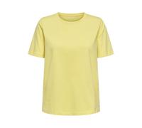 ONLY Onlfreja Life S/S Luxe Top CC Jrs Noos, Lemon Meringue, 3XL Donna