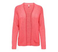 ONLY Onlgeena LS Open Cardigan Knt Nca, Corallo (Sugar Coral), M Donna