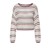 ONLY Onlgeena LS Short Stripe Boatneck CC Knt, Ballerino di Nuvola, XS