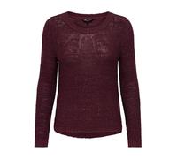 ONLY Onlgeena XO L/S Knt Noos - Maglione, Cabernet, S