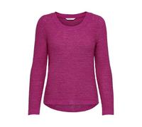 ONLY Onlgeena XO L/S Knt Noos Maglione da Donna, Rosa Lampone, XS