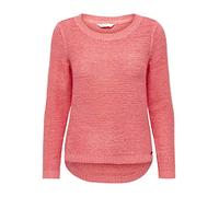 ONLY ONLGEENA XO L/S Pullover Knt Noos Maglione, Teal Rose, XS Regular Donna