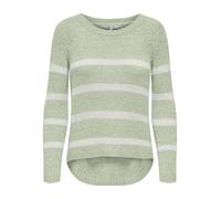 ONLY Onlgeena XO L/S Pullover Knt Noos, Verde Sottile, XS Donna