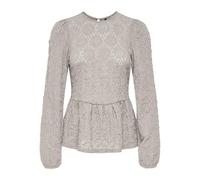 ONLY Onlgiavanna L/S Peplum Top Jrs, Pumice Stone., M