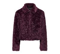 ONLY Onlginny Short Teddy Jacket Otw Giacca, Mauve Wine, x_l Donna