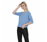 T-shirt 3/4 da donna Only Glamour Bleu L