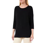 ONLY ONLGLAMOUR 3/4 Top Jrs Noos T-Shirt, Nero (Black Black), Small Donna