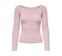 ONLY Onlglamour L/S Boat Neck Top Box CC Jrs, Violet Ice, M Donna