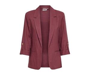 ONLY Onlgoa 3/4 Unline Linen Bl Blazer CC TLR, Marrone Rosa, 46 Donna