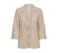 ONLY Onlgoa 3/4 Unline Linen Bl Blazer CC TLR, Oxford Tan, 46 Donna