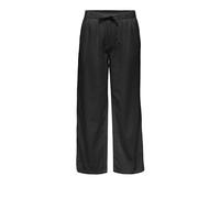 ONLY Onlgoa MW Lin Bl Pull-Up Culotte CC Pnt, Nero, L Donna