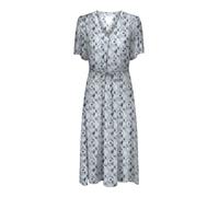 ONLY Onlhalia S/S Midi Dress Wvn Noos, Abito Midi Donna, Denim Sbiadito/AOP:414 Isla, L