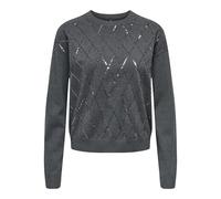 ONLY Onlhalifax LS Sequins O-Neck Knt Onlhalifax LS Sequins O-Neck Knt Donna (Pacco da 1)