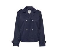 ONLY Onlhannah Short Trenchcoat Otw Trench, Cielo Notturno, L Donna