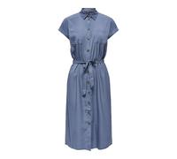 ONLY Onlhannover S/S Shirt Dress Noos Wvn, Vendimia Índigo, 40