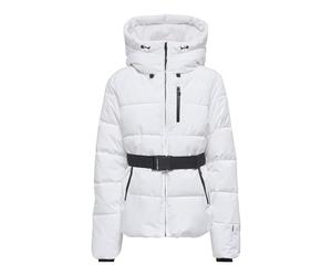 ONLY Onlharper Life Belted Premium Jacket Otw, Bianco, L Donna