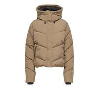 ONLY Onlharper Life Short Premium Jacket Otw Giacca, Crema di Cocoa, S Donna