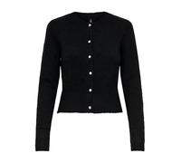 ONLY Onlhavanna LS Button Cardigan Knt, Nero, M Donna