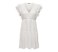 ONLY Onlhelena Lace Capsl Dress Wvn Noos Abito Estivo, Bianco, XS Donna