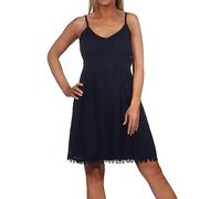 Only Onlhelena Lace S/L Short Dress Wvn, Vestito Donna, Cielo Notturno, 44