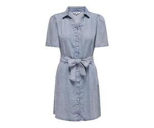 Only Onlhelena SS Belted DNM Dress Qyt Noos Donna