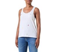 ONLY Onlhenny Life Reg S/L Tank Top Box Jrs Canotta, Bianco, S Donna