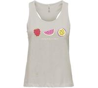 ONLY Onlhenny Life Reg S/L Tank Top Box Jrs, Grigio., L