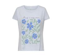 Only Onlhill Life S/S Print Top Box Jrs, Blu Balada, M Donna