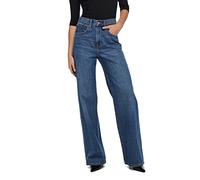 Only - Hope - Jeans a fondo ampio e vita alta blu medio W31 L30